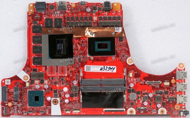 MB Asus G731GU MB._0M/I5-9300H/V6G 4ZRGB/SK/EYE/LB/PD (R1.6) (90NR01T0-R00040, 89N119UM15B04) G531GW MAIN BOARD REV. 1.6 Intel SRFCR Core i5-9300H = SRF6X (U0), SRFCR (R0), nVidia GeForce GTX1660 Ti N18E-G0-A1