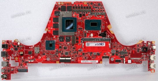 MB Asus GX701GWR MB._16G/I7-9750H (V8G)NEW (90NR02K0-R00011) GX701GX MAIN BOARD REV. 1.6 Intel i7-97500H = SRF6U (U0), SRFCP (R0), nVidia GeForce RTX 2070S N18E-G2R-A1