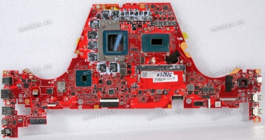 MB Asus GX701GXR MB._16G/I7-9750H (V8G)NEW (90NR02J0-R00011, 69N19PM11B03) GX701GX MAIN BOARD REV. 1.7 Intel i7-97500H = SRF6U (U0), SRFCP (R0), nVidia GeForce RTX 2080 N18E-G3-A1, Intel FH82HM370 SR40B