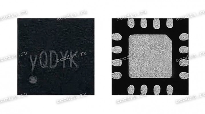 Микросхема Silergy SY8388B, SY8388BRHC (yQCCA, yQCCB, yQCDA, yQCEA, yQCFA, yQCGA, yQCZA, yQCxx) QFN2.5x2.5-16 High Efficiency Fast Response, 8A, 24V Input Synchronous Step Down Regulator