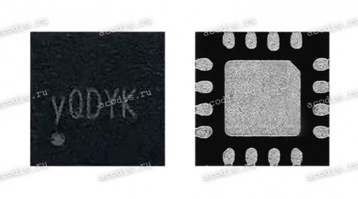 Микросхема Silergy SY8388B, SY8388BRHC (yQCCA, yQCCB, yQCDA, yQCEA, yQCFA, yQCGA, yQCZA, yQCxx) QFN2.5x2.5-16 High Efficiency Fast Response, 8A, 24V Input Synchronous Step Down Regulator