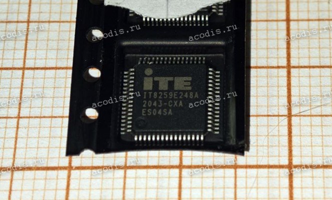 Микросхема ITE IT8259E248A-CXA, IT8259E248A-CXS QFP-64