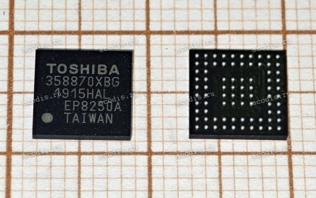 Микросхема Toshiba TC358870XBG, 358870XBG P-VFBGA80-0707-0.65-001 BGA-80 (Asus p/n: 06106-00490000) NEW original