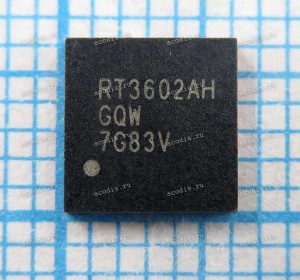 Микросхема RichTek RT3602A, RT3602AH, RT3602AHGQW, RT3602AH-GQW, QFN-52, WQFN-52L 6x6 Gate Drive Ics HUABEI/HQ11151069000 QFN DC/DC CONVERTER (Asus p/n: 06018-01300700) NEW original