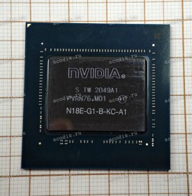 Микросхема nVidia N18E-G1-B-KC-A1, TU106-727-KC-A1 GeForce RTX 2060 GB4B256 BGA2228 (Asus p/n: 02004-00573100) NEW original datacode 2012A1, 2049A1