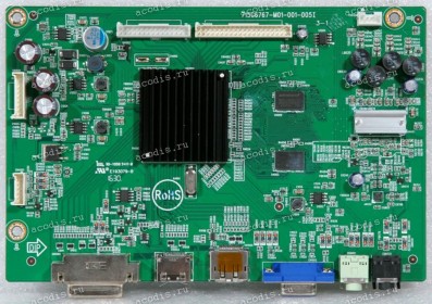 Mainboard Asus LMT 27,0" 2560x1440 PB278QR MB(AUO 02.00B) TPV 756GQICB0U1003 (04020-00781300, 715G6767-M01-001-005I)