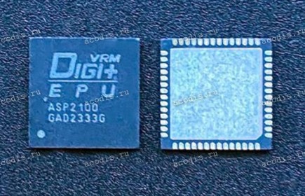 Микросхема Infineon DIGI+ ASP2100, ASP2100MNTXG QFN56 с разбора