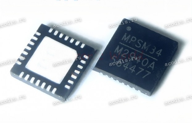 Микросхема MPS MP2940CGRT-8818-Z, MP2940CGRT, M2940C TQFN-28 с разбора