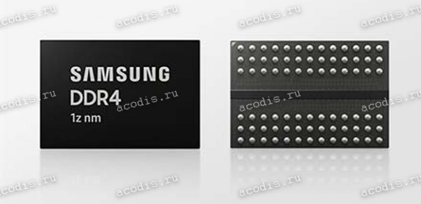 Микросхема Samsung K4AAG165WB-MCRC DDR4 2400 1024M*16 1.2V FBGA96 (Asus p/n: 03012-00040100) NEW original