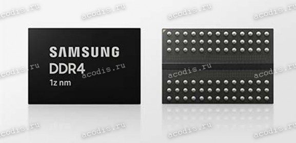 Микросхема Samsung K4AAG165WB-MCRC DDR4 2400 1024M*16 1.2V FBGA96 (Asus p/n: 03012-00040100) NEW original