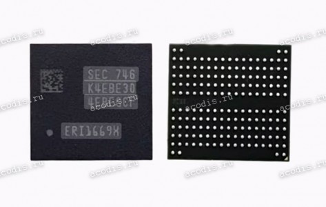 Микросхема Samsung K4EBE304EC-EGCG LPD3 2133 1024M*32 FBGA178 QD (Asus p/n: 03009-00160700) NEW original