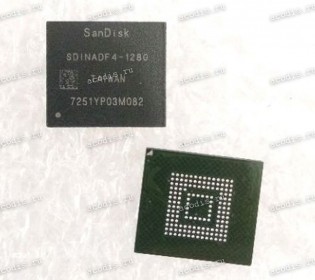 Микросхема SanDisk SDINADF4-128G-1002 128GB TFBGA153 FW:CS1.12 FLASH (Asus p/n: 03100-00151000) NEW original
