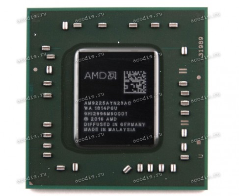 Процессор Socket FT4 (BGA-769) AMD A6-9225 Q2 2018 2.6G/1M BGA SR-FT4 CPU AM9225AYN23AC 15W (Asus p/n: 01002-01070700) NEW original Процессор Socket FT4 (BGA-769) AMD A6-9225 Q2 2018 2.6G/1M BGA SR-FT4 CPU AM9225AYN23AC 15W (Asus p/n: 01002-01070700) NEW original