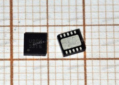 Микросхема GMT G5318RE1U QCI/AL005318000(TDFN-10) DDR TERM. REG. (U20X 5318, Asus p/n: 06094-00070200) NEW original