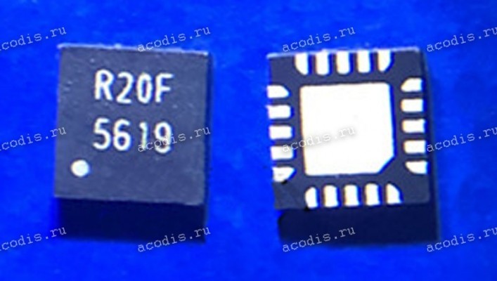 Микросхема GMT G5619RZ1U QCI/AL005619001(TQFN3X3-20) PWM CONTROLLER (U11R 5619, Asus p/n: 06095-02230000, 06018-02780000) NEW original