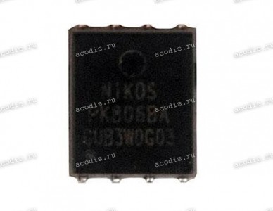 Транзистор NIKOS, NIKO-SEM, Unikc PK806BA PDFN5*6P HUABEI/HQ11230376000 N-MOSFET 30V 54A (Asus p/n: 07005-02532800) NEW original Транзистор NIKOS, NIKO-SEM, Unikc PK806BA PDFN5*6P HUABEI/HQ11230376000 N-MOSFET 30V 54A (Asus p/n: 07005-02532800) NEW original