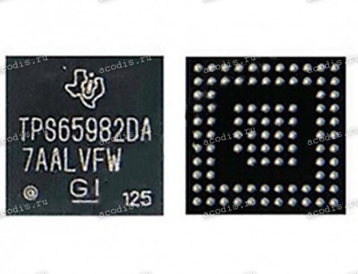 Микросхема Texas Instruments TPS65982DA, TPS65982DAZQZR BGA96 USB PD CONTROL (Asus p/n: 06050-00200200) NEW original