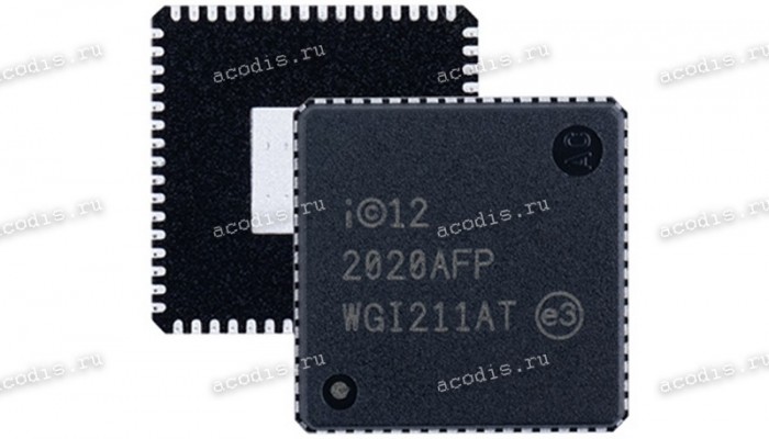 Микросхема Intel WGI211AT SLJXZ QFN-64 с разбора