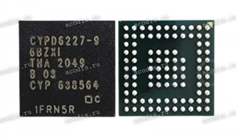 Микросхема Infineon CYPD6227-9, CYPD6227-96BZXI BGA с разбора