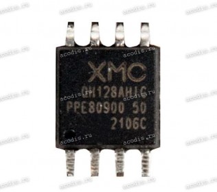 Микросхема XMC QH128AH1G, QH128AHIG, XM25QH128AHIG, XM25QH128ID SOP-8 3V 128M-BIT SERIAL FLASH MEMORY WITH DUAL/QUAD SPI & QPI 128 Megabit 3V Serial Flash Memory with 4Kbyte Uniform Sector