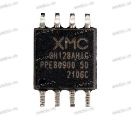 Микросхема XMC QH128AH1G, QH128AHIG, XM25QH128AHIG, XM25QH128ID SOP-8 3V 128M-BIT SERIAL FLASH MEMORY WITH DUAL/QUAD SPI & QPI 128 Megabit 3V Serial Flash Memory with 4Kbyte Uniform Sector