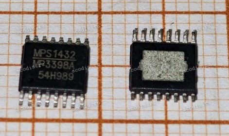 Микросхема MPS MP3398A, MP3398AGF-Z, MP3398D, MP3398DGF-Z TSSOP16-EP