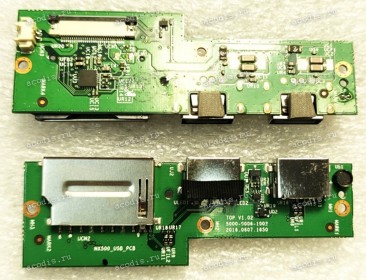 USB Board & card reader Depo VIP C1510 NX500L (NX500LSLDEP01), Hasee NX500L (NX500_USB_PCB, 5000-0607-1002) GL834L-LCB USB Board & card reader Depo VIP C1510 NX500L (NX500LSLDEP01), Hasee NX500L (NX500_USB_PCB, 5000-0607-1002) GL834L-LCB