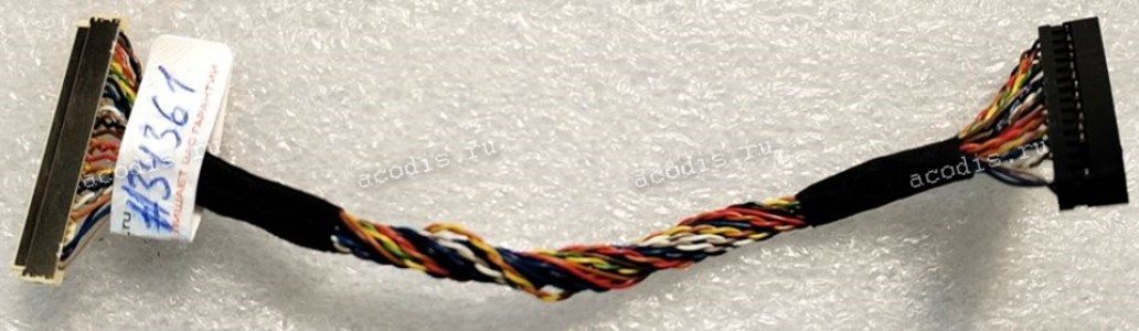 LCD LVDS шлейф мониторный 30 pin, шаг 1.0 mm, длина 120 mm Acer 19,0" 1280x1024 X191 Bs ET.L940B.150 LCD LVDS шлейф мониторный 30 pin, шаг 1.0 mm, длина 120 mm Acer 19,0" 1280x1024 X191 Bs ET.L940B.150