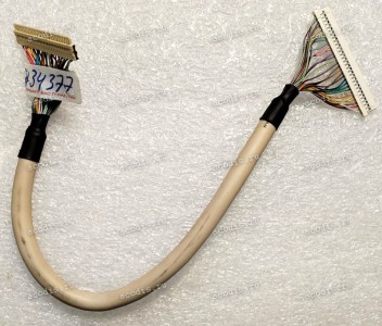 LCD LVDS шлейф мониторный 30 pin, шаг 1.0 mm, длина 220 mm LG 17,0" 1280x1024 Flatron L1732S-SFN.AWRUQP, L17NS-A LCD LVDS шлейф мониторный 30 pin, шаг 1.0 mm, длина 220 mm LG 17,0" 1280x1024 Flatron L1732S-SFN.AWRUQP, L17NS-A