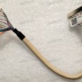 LCD LVDS шлейф мониторный 30 pin, шаг 1.0 mm, длина 220 mm LG 17,0" 1280x1024 Flatron L1732S-SFN.AWRUQP, L17NS-A