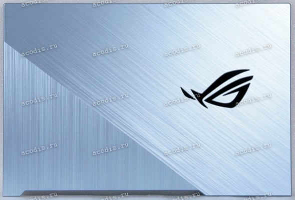 Верхняя крышка Asus G531GW-1F бледно-голубая серебристая (90NR01N6-R7A000, 13N1-8HA0U01)