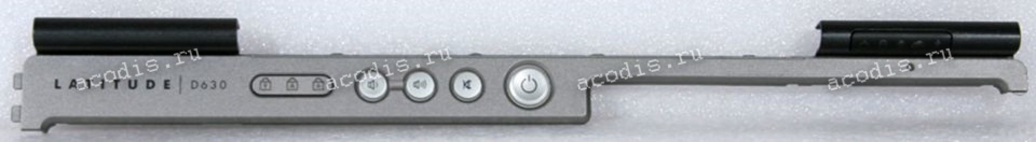 Верхняя планка топкейса Dell Latitude D630 серая (0DT838)