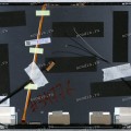 Верхняя крышка Machenike 16" Intel Gen 12 X3A-GGRMAC03, MC-16i512500HQ120HGM00RU, MC-16i712700HQ120HGM00RU, ThundeRobot 16" Gen 2 с камерой с кабелем камеры и кабелем LCD eDP 40 pin (X-3-A, 10808200002900A122720A240) чёрная original