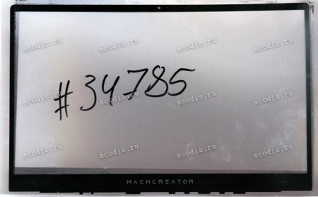 Верх. кр. рамка Гравитон Н14И-Т, Machenike MachCreator 14 Intel Gen 11 MC-14i511320HF60HSM00RU, MC-14i711390HF60HSM00RU, MachCreator 14x Intel Gen 12 MC-14Xi512500HQ90HBM00R, ThundeRobot 14, IP3 с надписью MACHCREATOR чёрная
