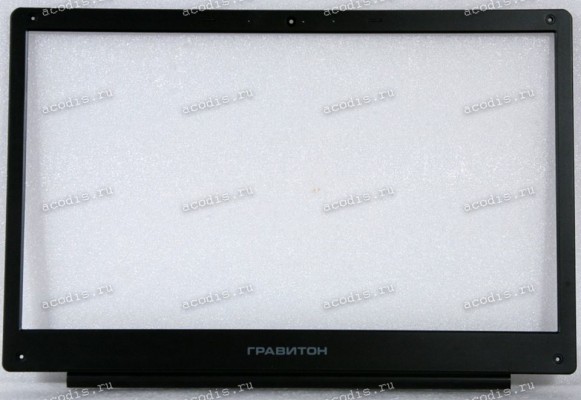 Верх. кр. рамка Гравитон Н15И-К2, Н15И-ТП, ICL RAYbook Si1514, Si1512, Machenike 15, Rikor R-N-H-CPU-D-M-PSU-C, ThundeRobot 15, Shanghai IP3 CN23-156P0 чёрная original с надписью ГРАВИТОН