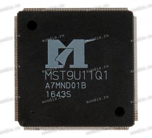 Микросхема Mstar MST9U11Q1 EPLQFP-256 SCALAR IC (Asus p/n: 06115-00020000) NEW original