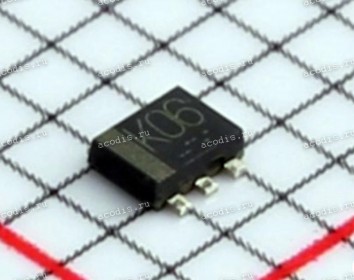 Микросхема ROHM EM6K6 EMT6 DUAL N-MOSFET SOT-563 SC-107C (K06, KO6, Asus p/n: 07G005892010) NEW original 1.8V Drive Nch+Nch MOSFET