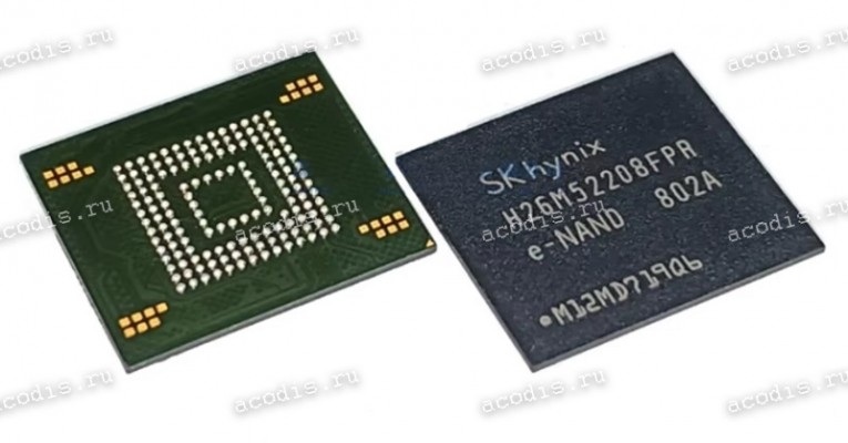 Микросхема SKHynix H26M52208FPR 16G FBGA153 FW:0XA4 FLASH (Asus p/n: 03100-00017200) NEW original