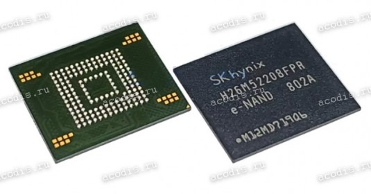 Микросхема SKHynix H26M52208FPR 16G FBGA153 FW:0XA4 FLASH (Asus p/n: 03100-00017200) NEW original