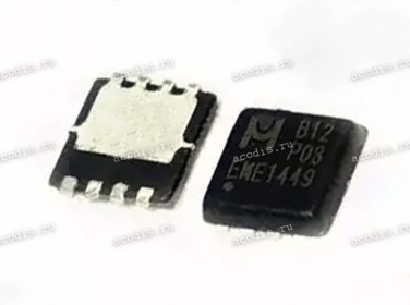 Транзистор Excelliance EMB12P03V EDFN 3*3 P-MOSFET 30V 21A (B12 P03 CEI1331, Asus p/n: 07005-A0100000) NEW original