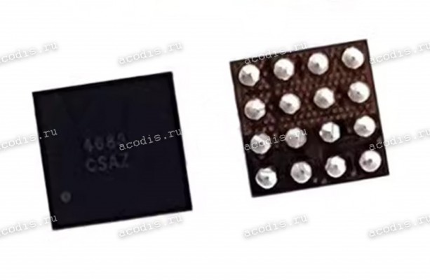 Микросхема OmniVision WS4683C, 4683, WS4683C-16/TR CSP-16L USB PD and Type-C Current-Limited Load Switch Микросхема OmniVision WS4683C, 4683, WS4683C-16/TR CSP-16L USB PD and Type-C Current-Limited Load Switch