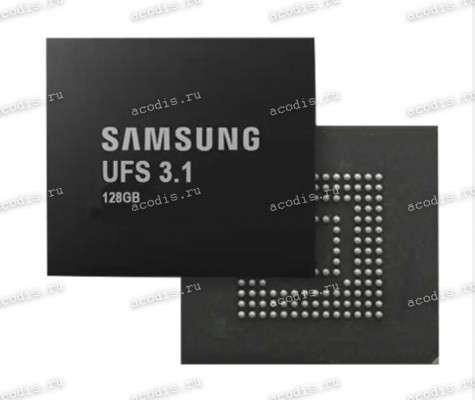 Микросхема Samsung KLUDG4UHDC-B0E1 128GB FBGA153 FW:P01 UFS3.1 FLASH (Asus p/n: 03100-00155000) NEW original