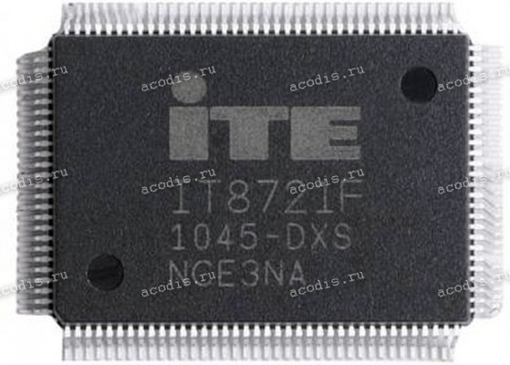 Микросхема ITE IT8721F DXA, DXS QFP-128 QFP128 SIO (Asus p/n: 02G570002110) NEW original