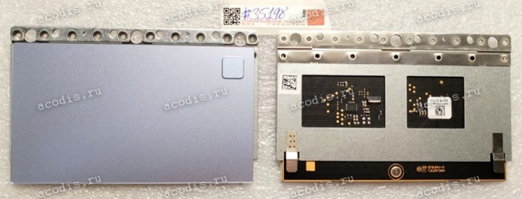 TouchPad Module Asus UX431DA-2B (p/n: 90NB0PB3-R90010, 04060-01650200) with holder with light silver cover