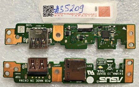 USB & Audio board Asus E410MA (p/n: 90NB0Q10-R10010)