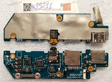 USB & Audio board Asus UX425QA (p/n: 90NB0TV0-R10010, NB2563_PCB_DB_V4 REV. 3. 0)