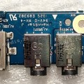 USB & Audio board Clevo W370ST W350ST, DNS W370ET 0170717, W370ST, GigaByte P27K, Sager W370ST (2ZR13-00403-C40S, 6-71-W35S8-D01, 6-43-W3700-022-11)
