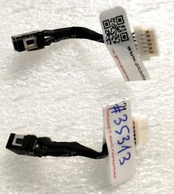 DC Jack Гравитон Н15И-К2, Н15И-ТП, ICL RAYbook Si1514 Si1512, Machenike 14, Machenike 15, Rikor R-N-H-CPU-D-M-PSU-C, ThundeRobot 14, ThundeRobot 15, Shanghai IP3 CN23-156P, XN23-140 + cable + 6 pin 37 mm