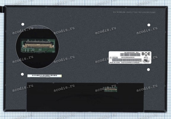 NV140WUM-N43 1920x1200 LED 30 пин semi-slim new NV140WUM-N43 1920x1200 LED 30 пин semi-slim new