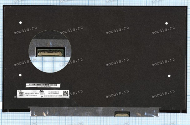 NV140FHM-N66 (72%, узкая, тонкая, *) 1920x1080 LED 30 пин slim new
